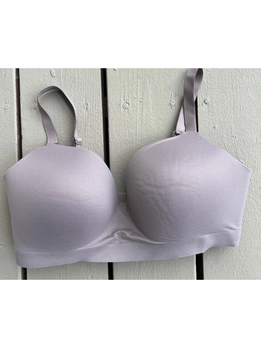 Soma Enbliss Wireless Bra Size 40D muted mauve gray